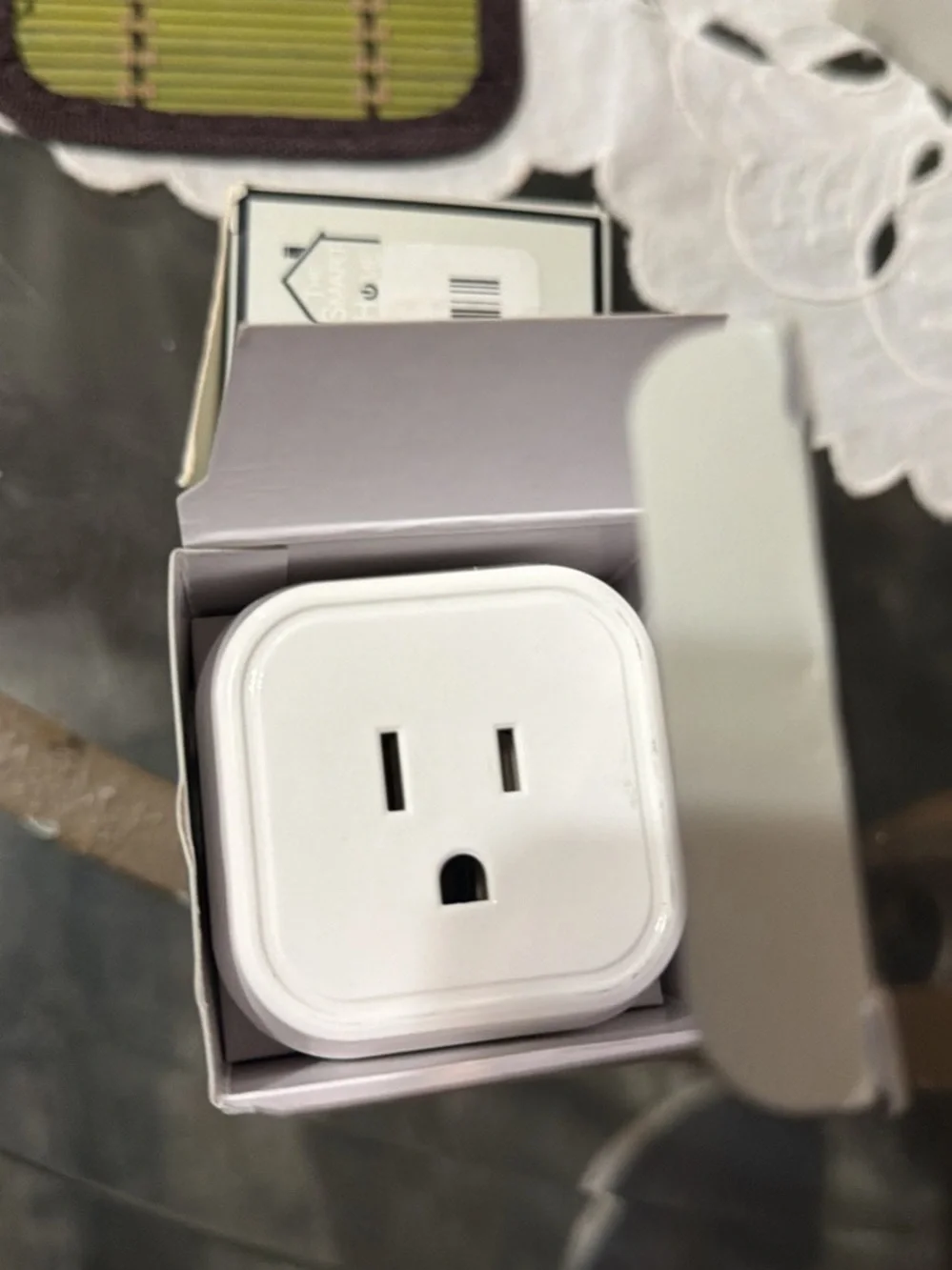 Smart Wi‑Fi Plug Adapter - White